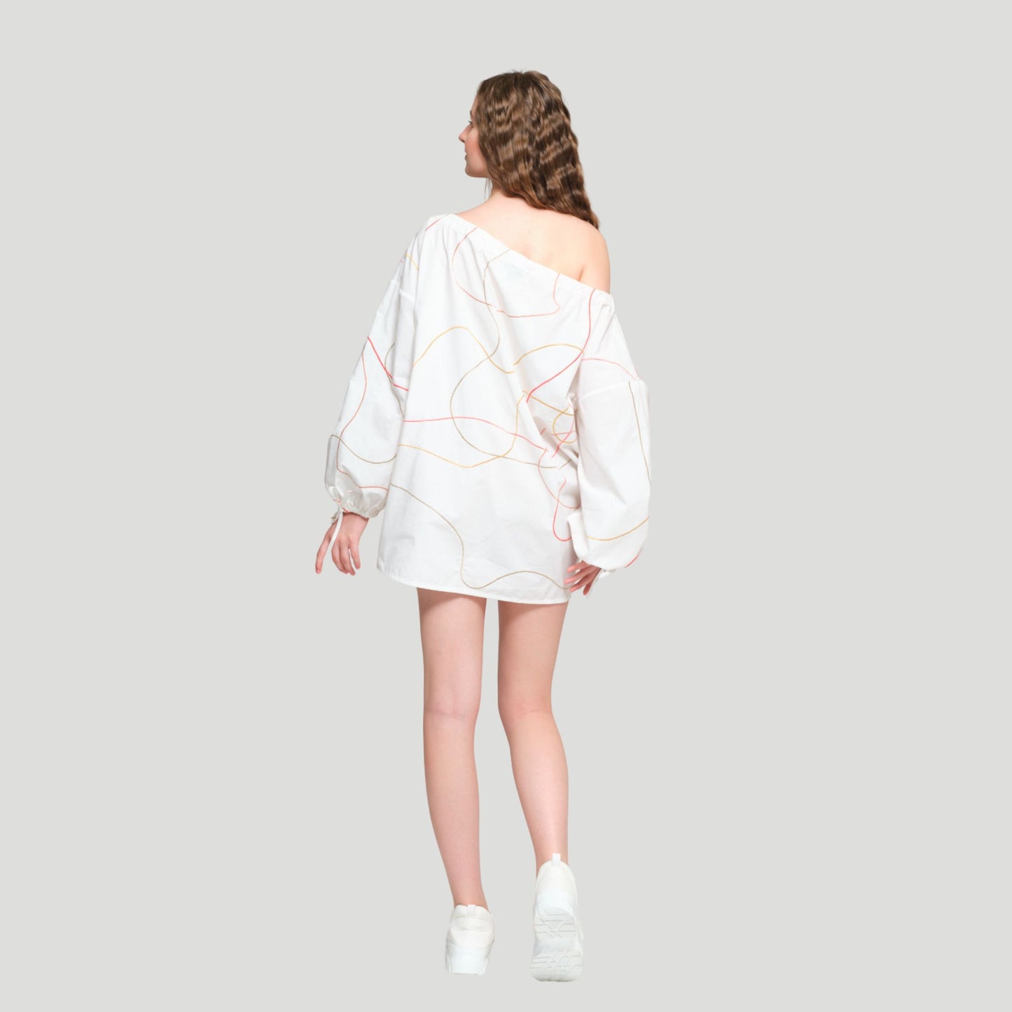 Alida Convertible Top - Embroidered