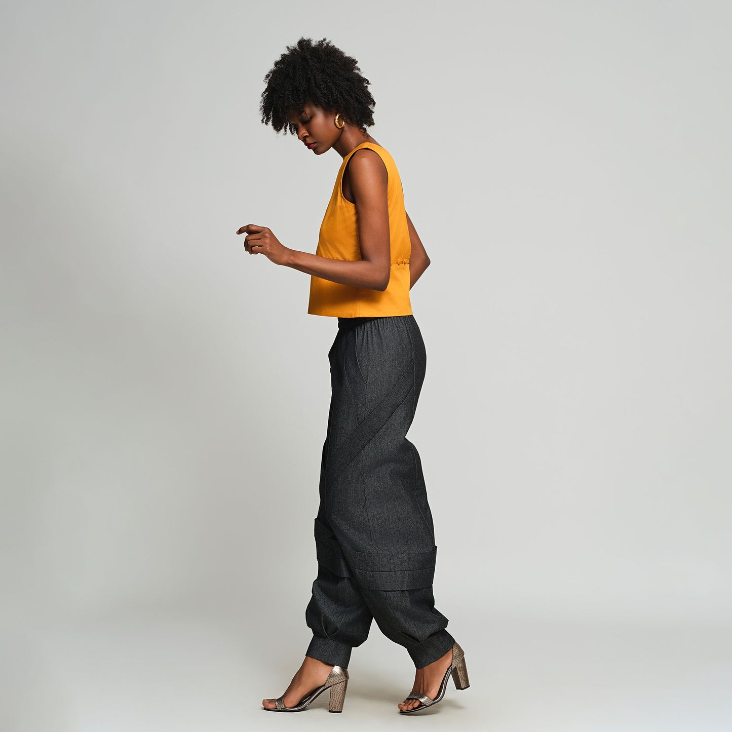 Mia Convertible Dress - Yellow