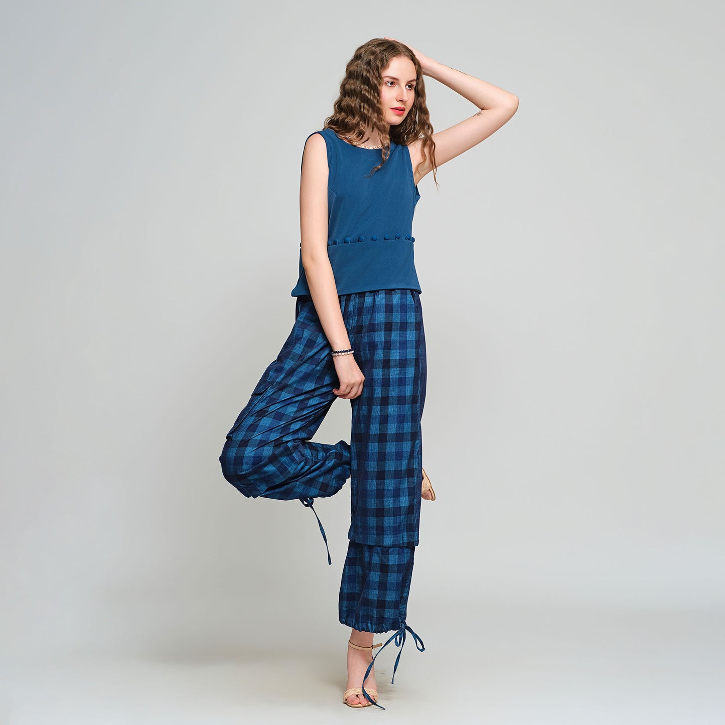 Mia Convertible Dress - Blue