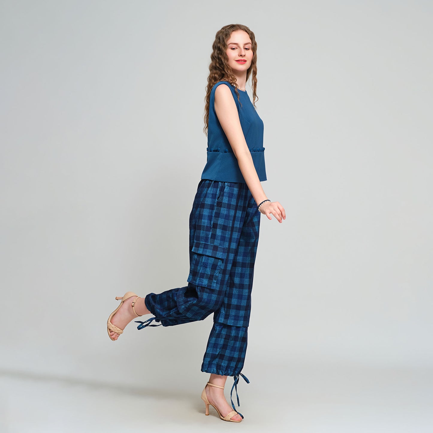 Mia Convertible Dress - Blue