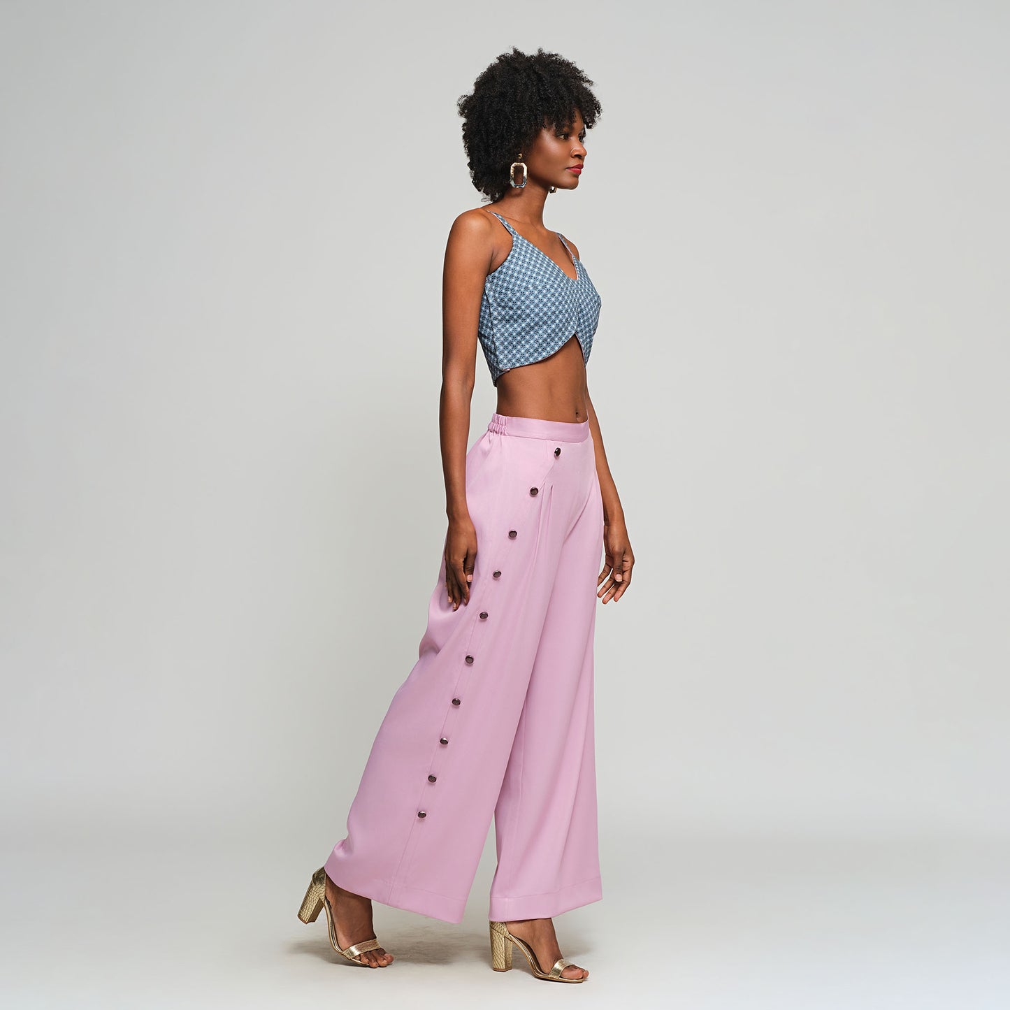 Tate Convertible Pants - Pink