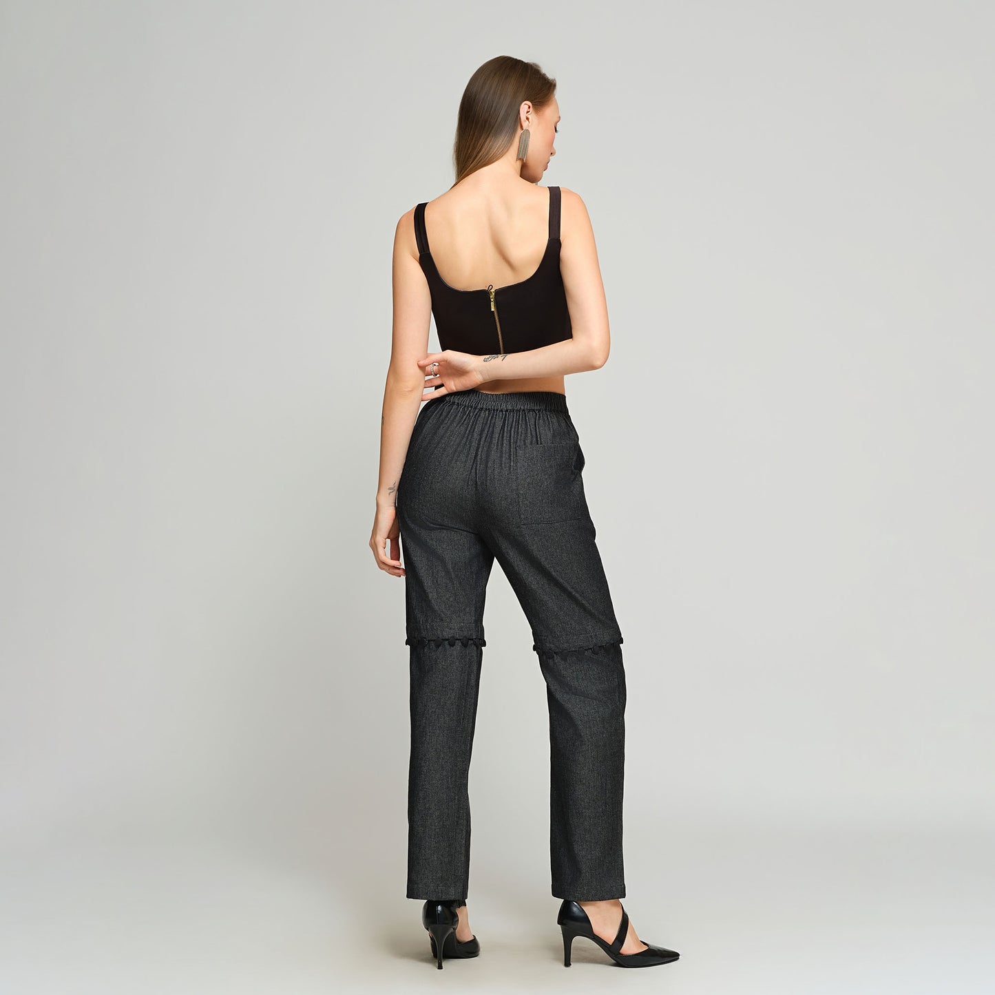Tancy Convertible Pants - Denim