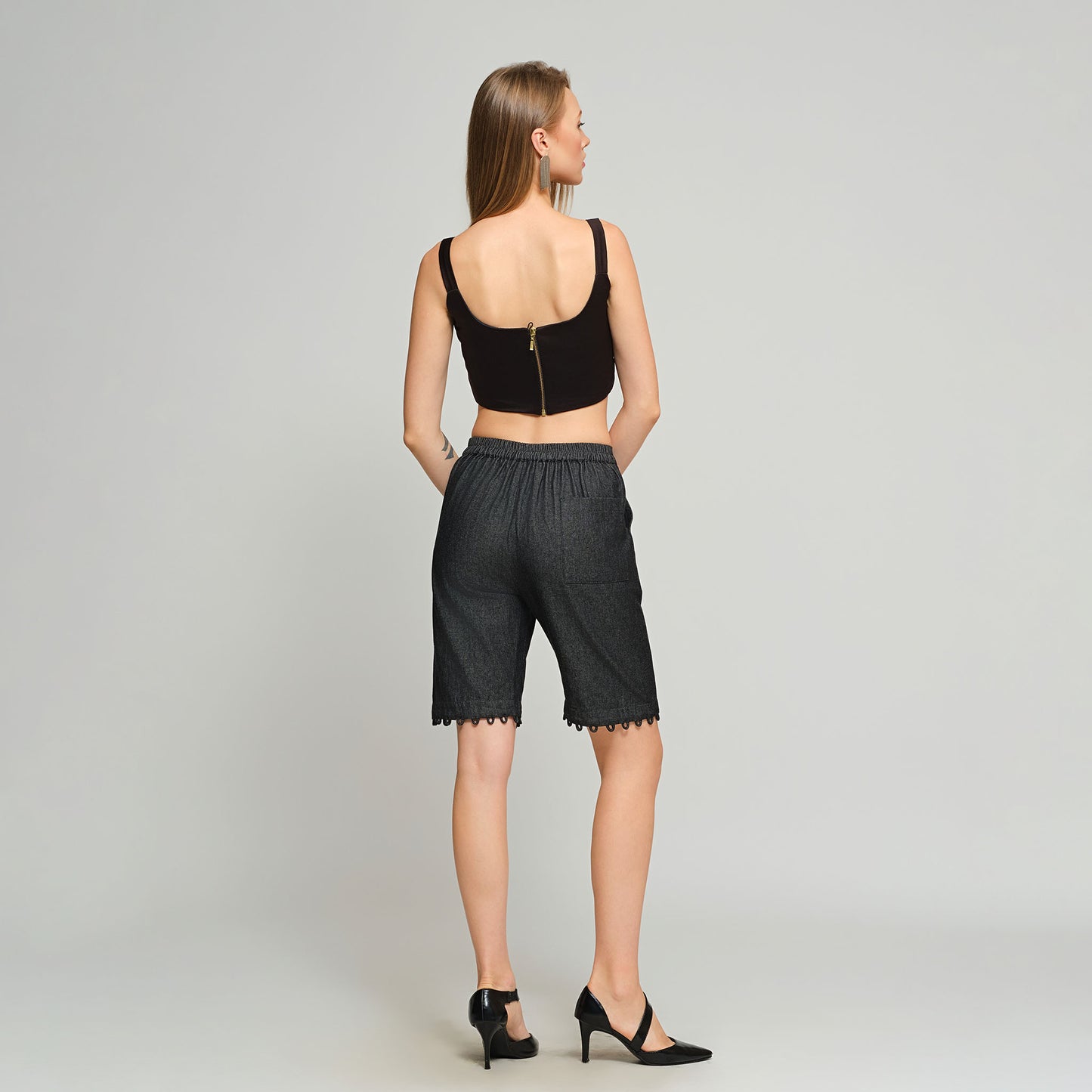 Tancy Convertible Pants - Denim