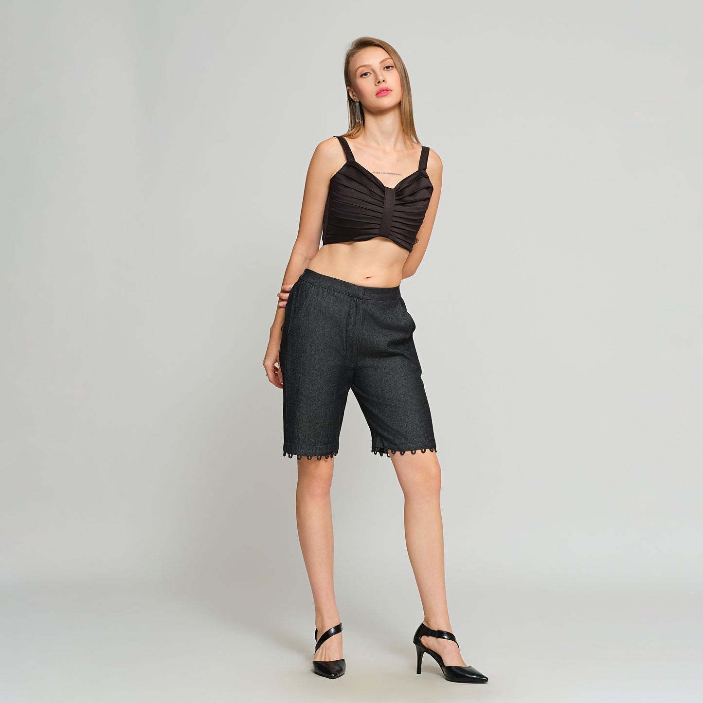 Tancy Convertible Pants - Denim
