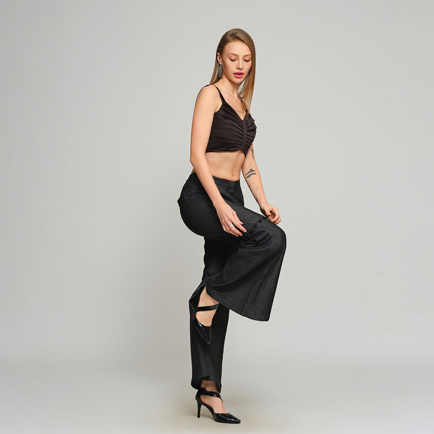 Tancy Convertible Pants - Denim