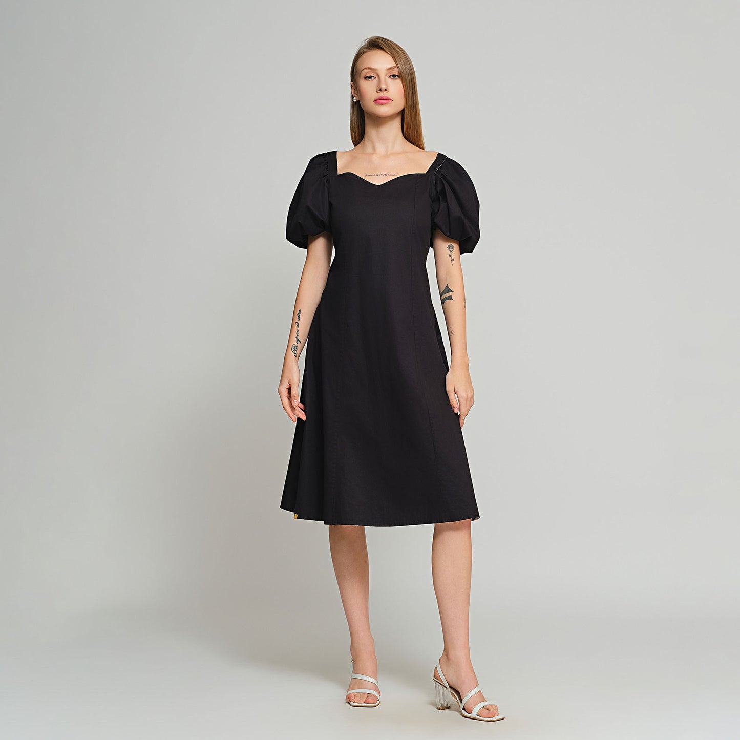 Nova Convertible & Reversible Dress - Black