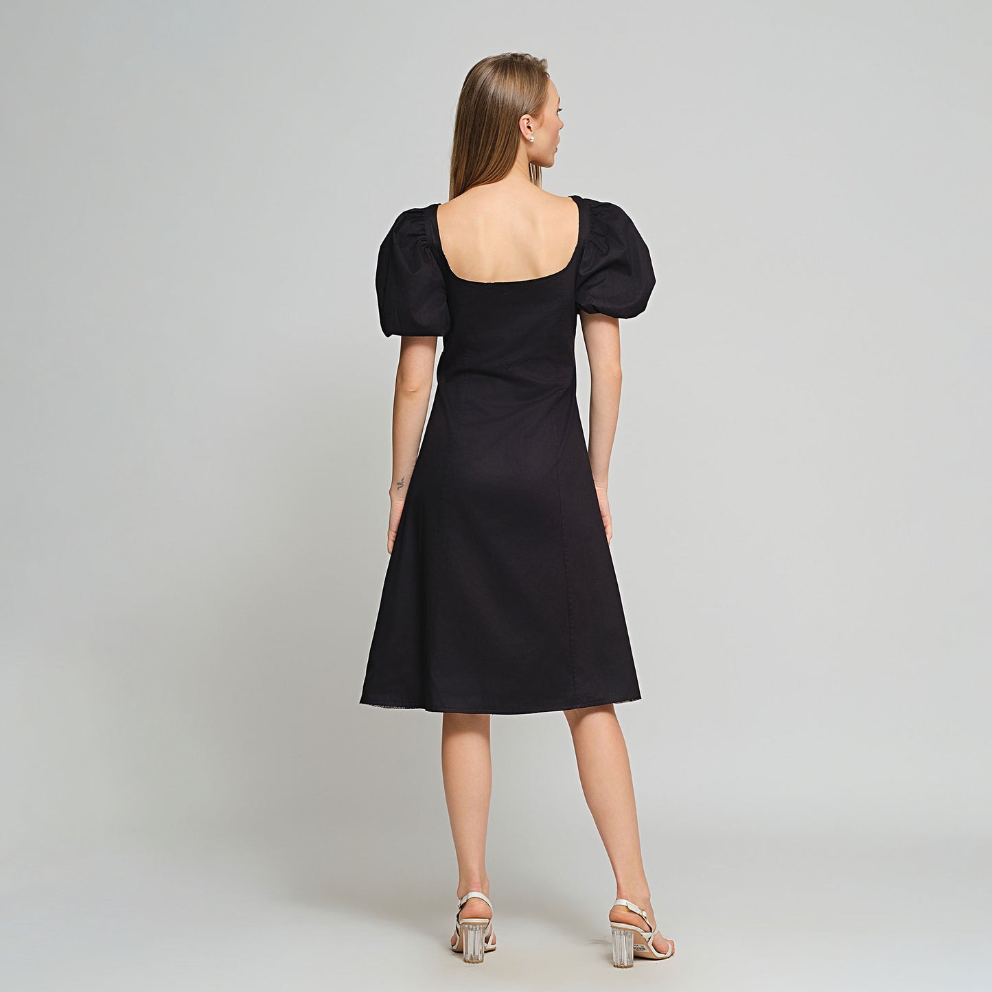 Nova Convertible & Reversible Dress - Black