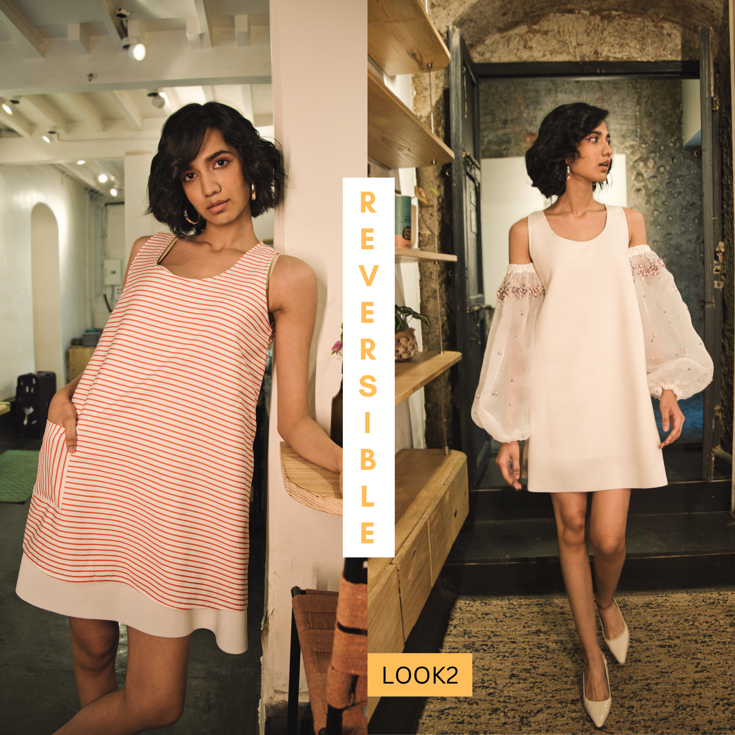 Snicker Doodle Reversible Dress