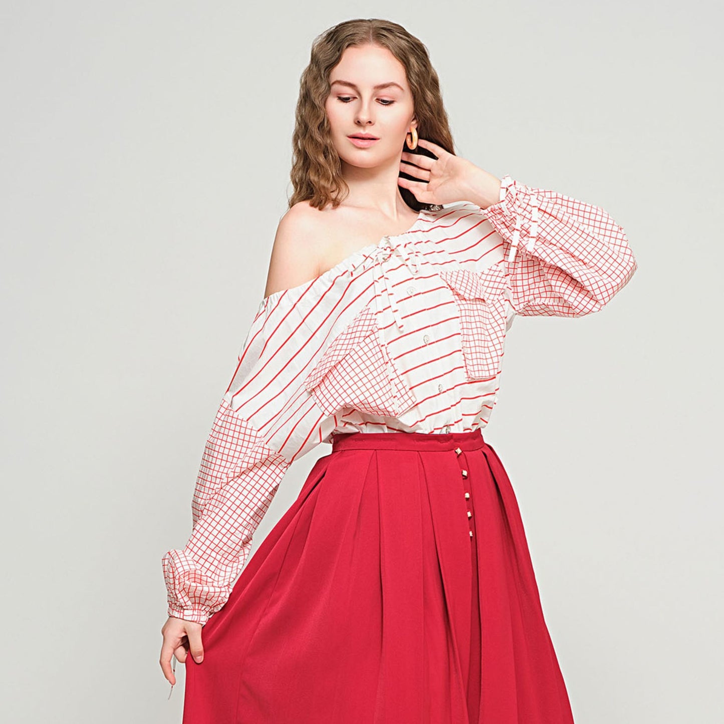 Alida Convertible Top - Stripes