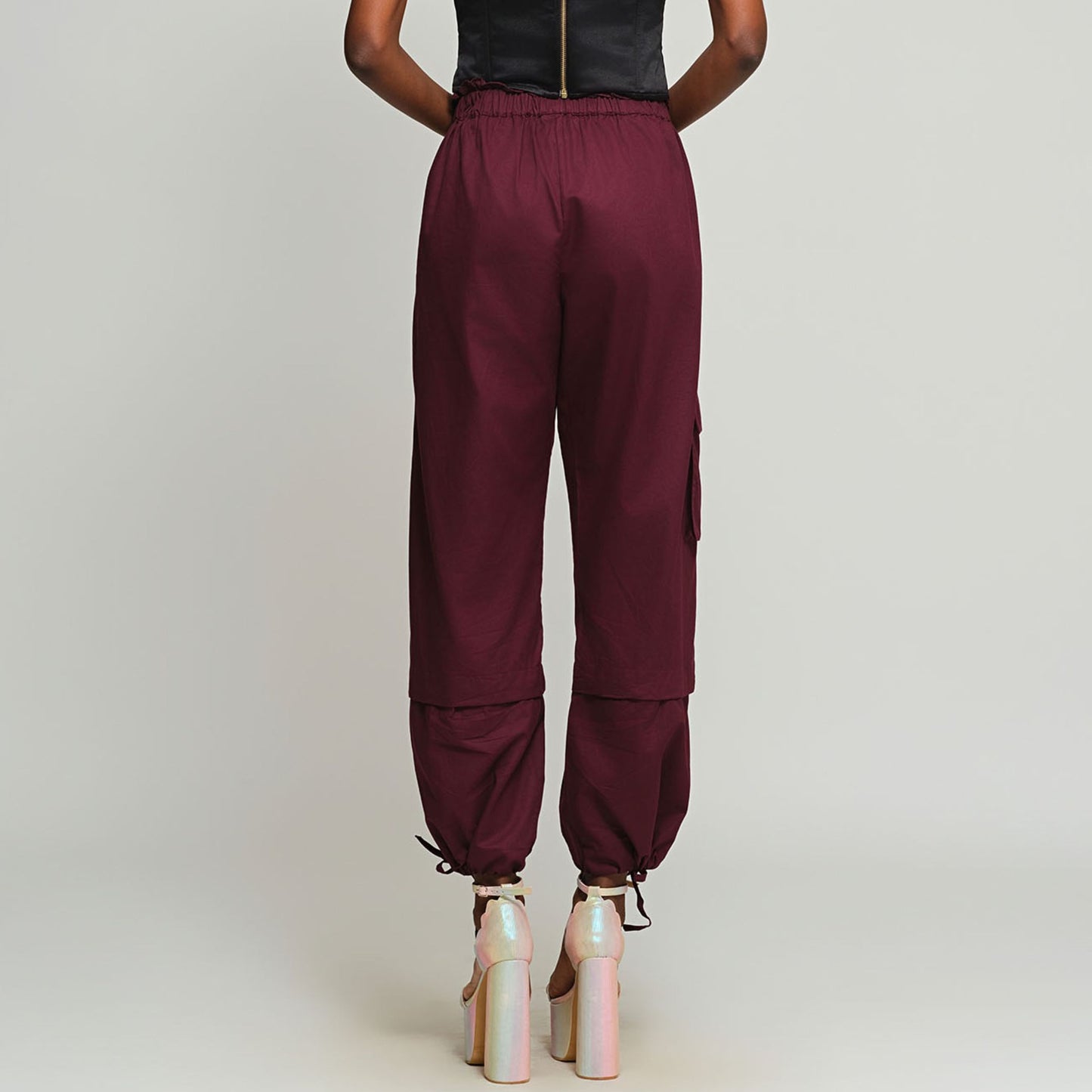 Andy Convertible Pants - Wine