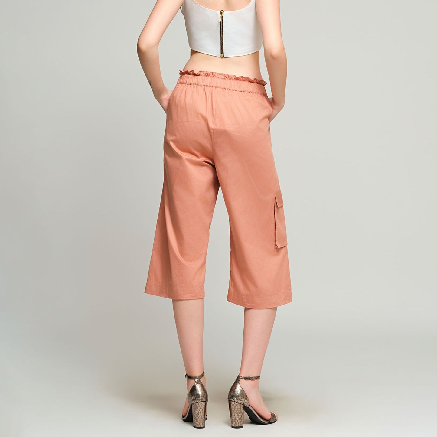 Andy Convertible Pants - Champagne