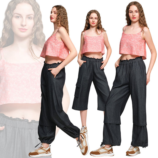 Andy Convertible Pants - Denim