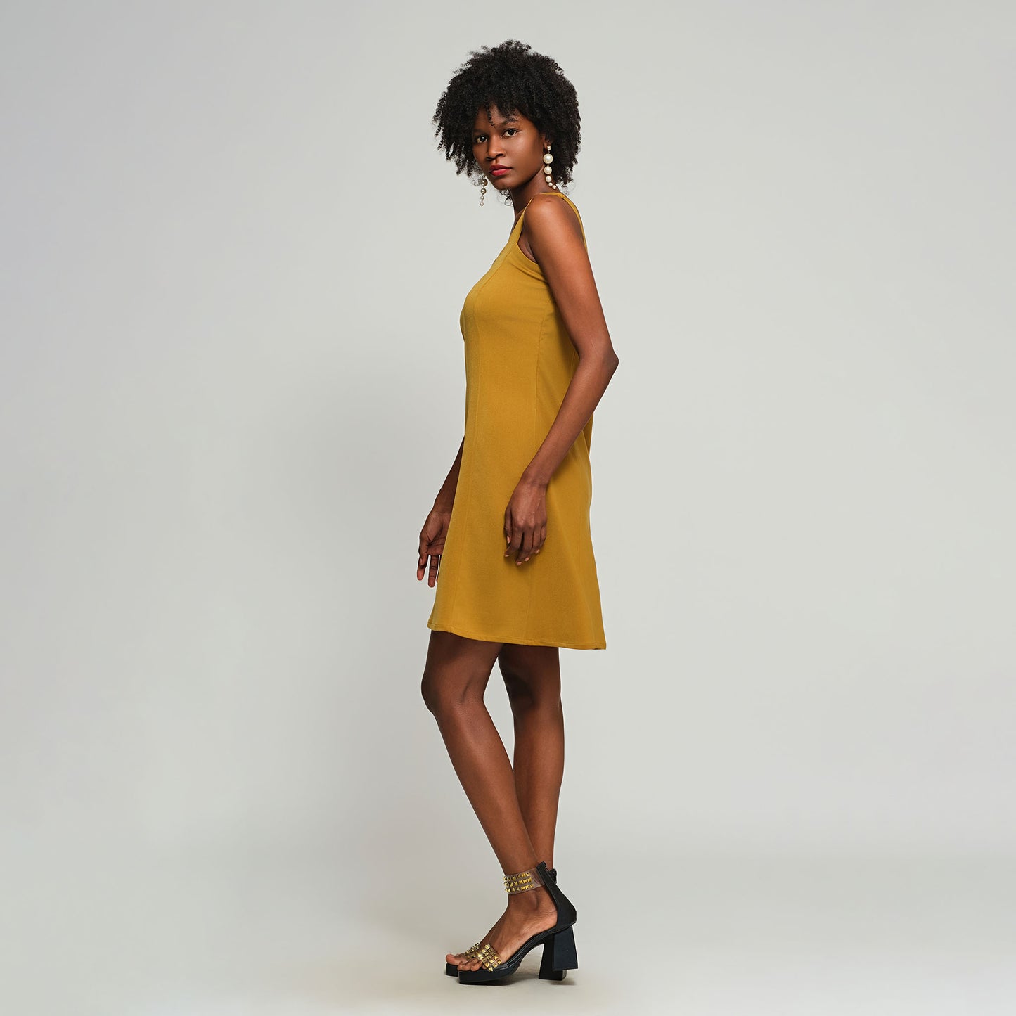 Eva Short Dress - Olive