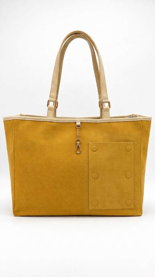 Yellow Switch Tote - Reversible & Convertible Tote Bag