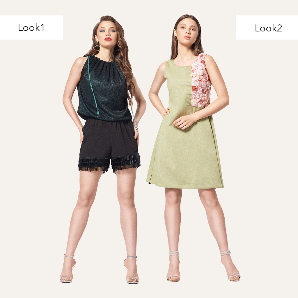 Convertible Reversible Clothing: 2 Pieces, 2 Completely Different Looks