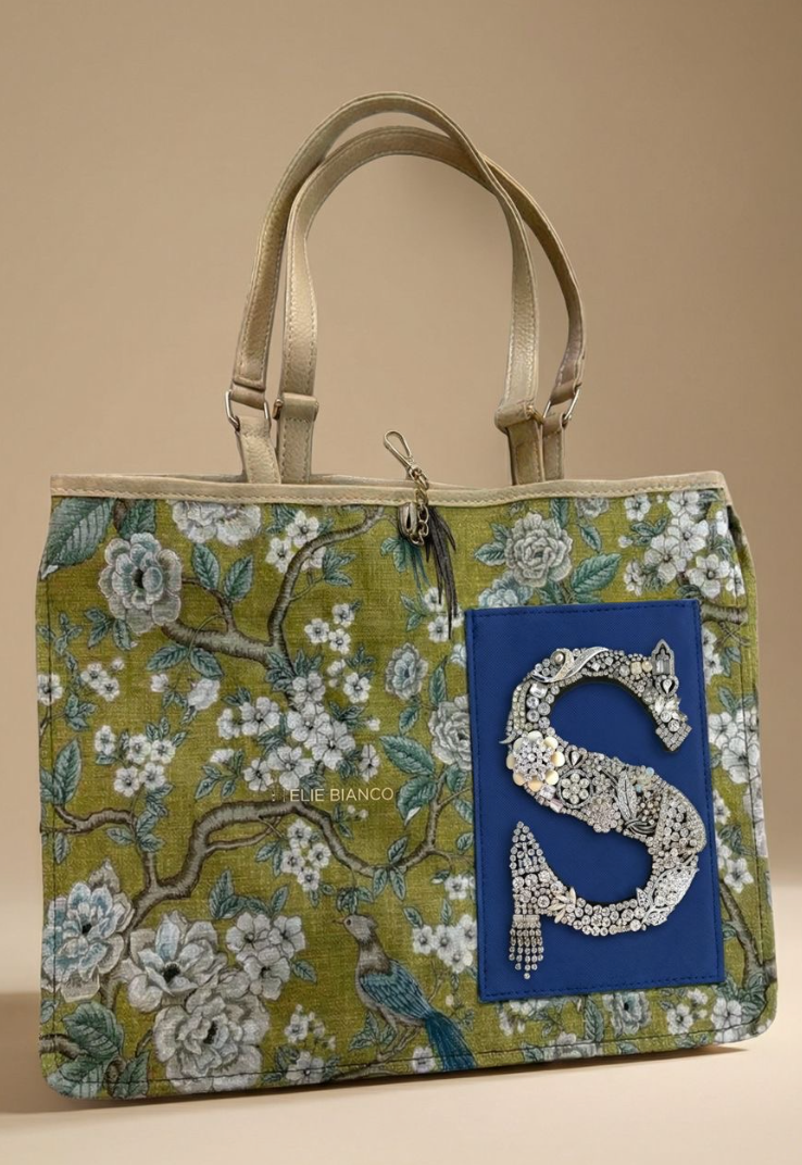 Floral Switch Tote - Reversible & Convertible Tote Bag