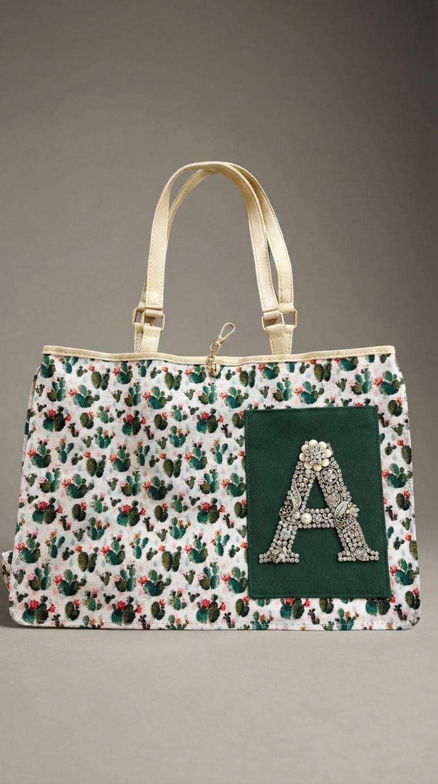 Cactus Switch Tote - Reversible & Convertible Tote Bag